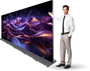 1.86mm Indoor Modular HD LED Display (5 Posters) - 1720x1032 Resolution