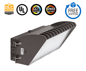Selectable LED Semi-Cutoff Wall Pack - 28W-70W