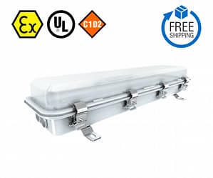 LED Explosion Proof Light Type R - 40W (2FT)