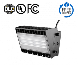 LED Wall Pack, Semi-Cutoff - 100W