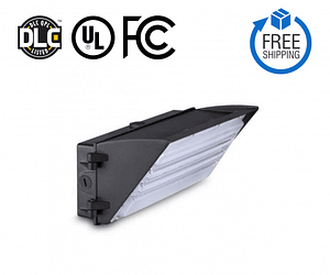 LED Wall Pack, Semi-Cutoff - 45W
