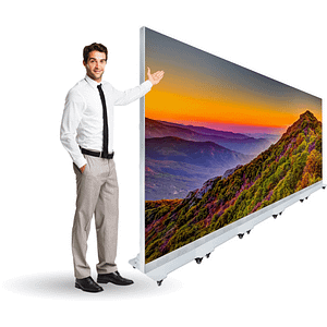 1.53mm Indoor Modular Front Service HD LED Video Wall - 2080x1248 Resolution