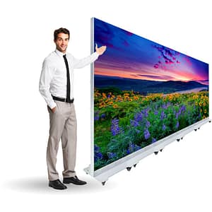 2.0mm Indoor Modular Front Service HD LED Video Wall - 1600x960 Resolution